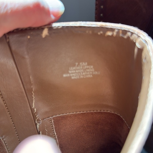 A Antonio Melani Tall Brown Leather Riding Boots – Size 7.5 - Picture 8 of 10